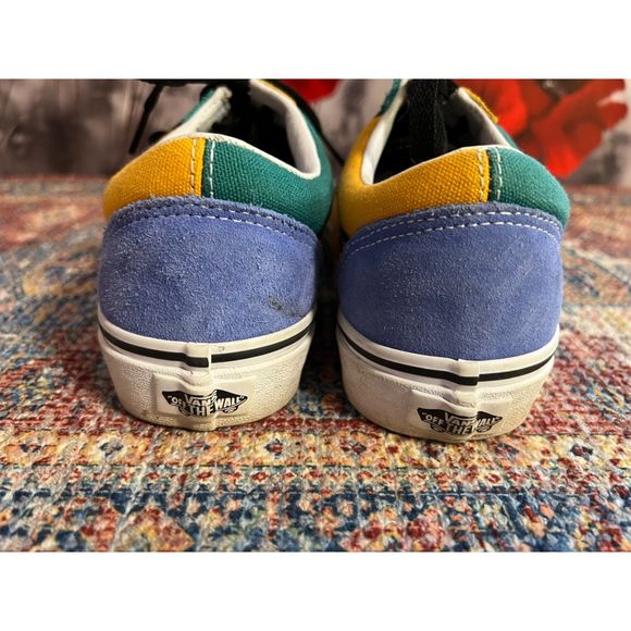 VANS Old Skool Mix & Match suede shoes. GUC. Size 6.5(M)/8(W) - Picture 7 of 11